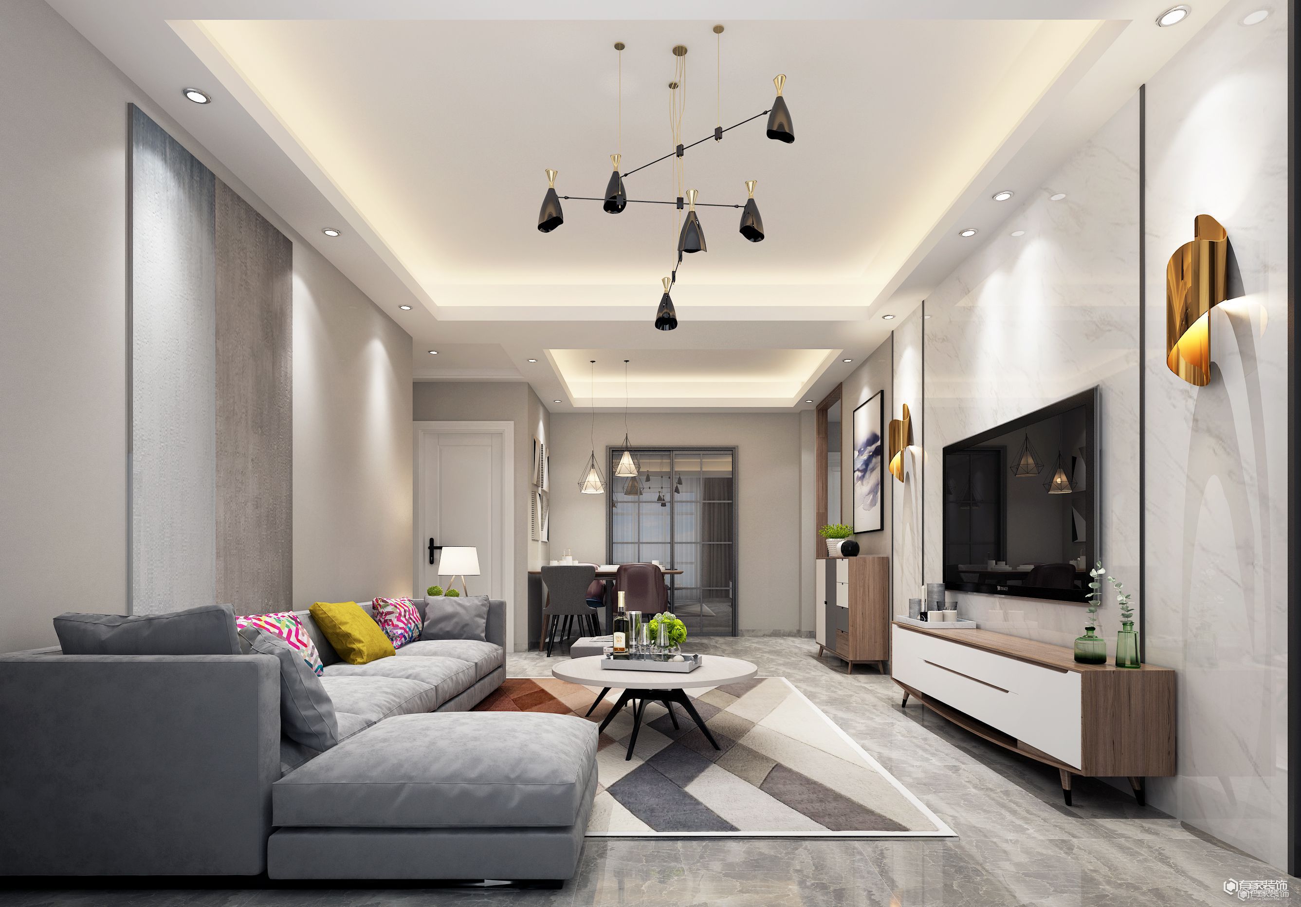 60-70平米小面積戶型怎么裝修？這些案例可參考