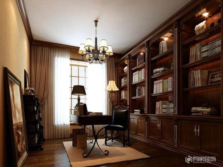 廈門裝飾公司教你如何打造書香氣息的書房！