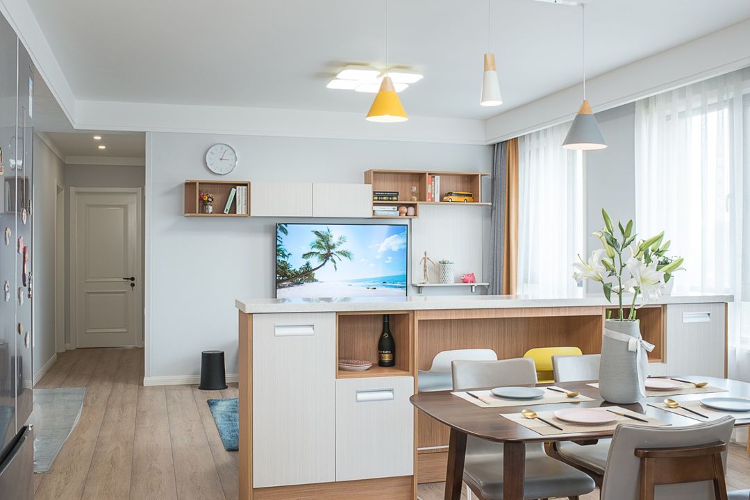 海上五月花的新家兼具著實用性、美觀性、私密性的效果