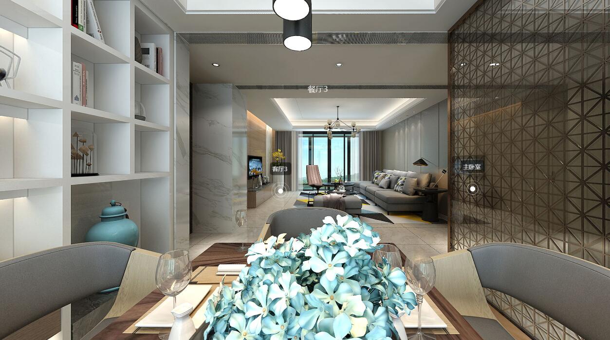 廈門(mén)灣1號(hào)一期獨(dú)有風(fēng)韻的現(xiàn)代簡(jiǎn)約風(fēng)格裝修