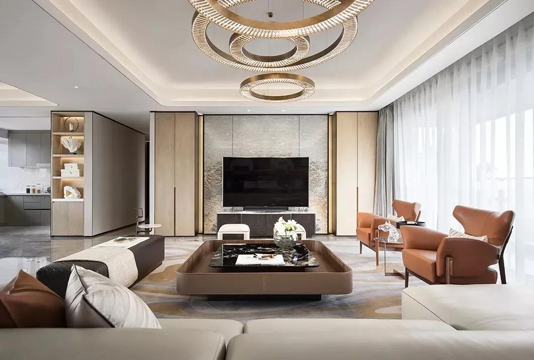 中聯(lián)觀云溪240㎡輕奢大平層：三代同堂的溫馨感，忘記風(fēng)格的設(shè)計(jì)感