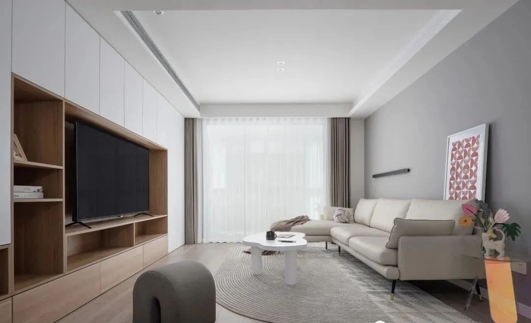 廈門領秀御園100㎡簡約北歐風，效果簡潔大氣又有韻味！