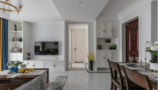 廈門聯(lián)發(fā)欣悅灣87㎡簡約美式，生活就該這樣繽紛絢麗