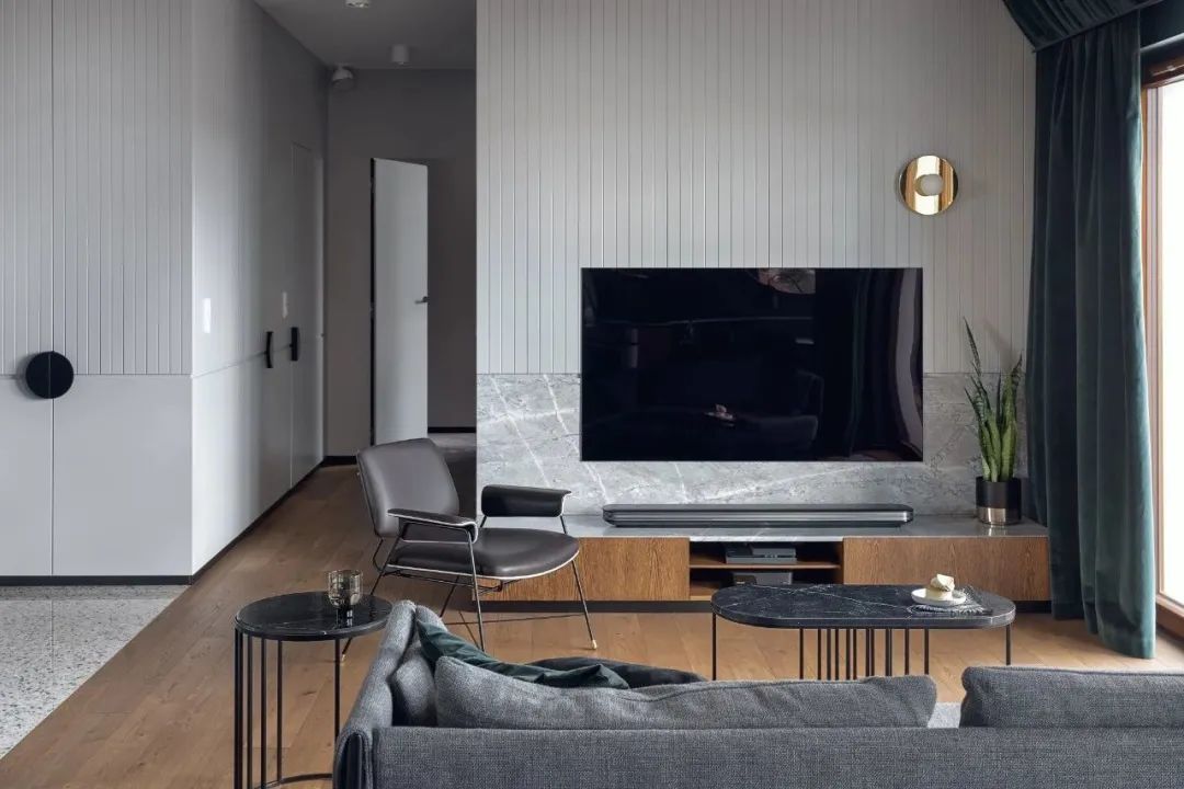 廈門玖和廣場100㎡現(xiàn)代輕奢，細(xì)節(jié)精致的設(shè)計(jì)