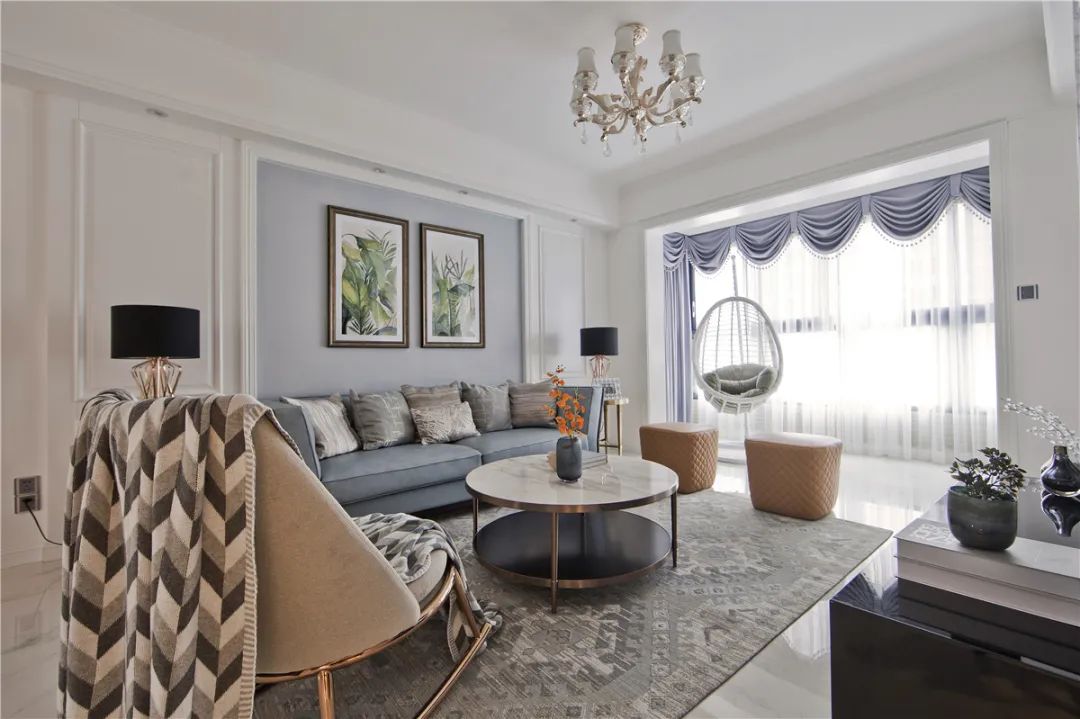 廈門建發(fā)天悅 130㎡簡歐風美宅，簡單裝修卻有好效果