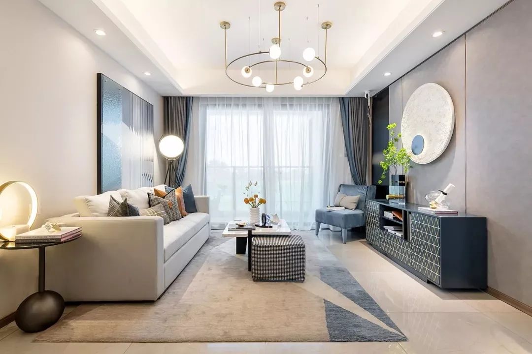 廈門融僑官邸125㎡現(xiàn)代輕奢，兒童房背景墻好夢(mèng)幻