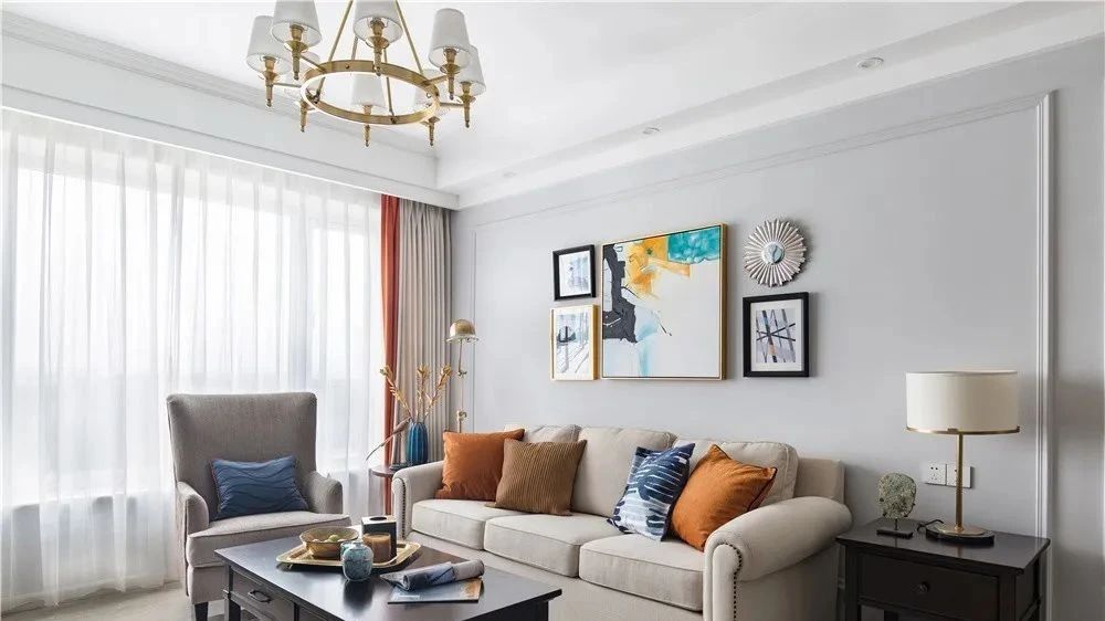   廈門海投過云溪128㎡優(yōu)雅美式，小巧有格調(diào)的品質(zhì)生活