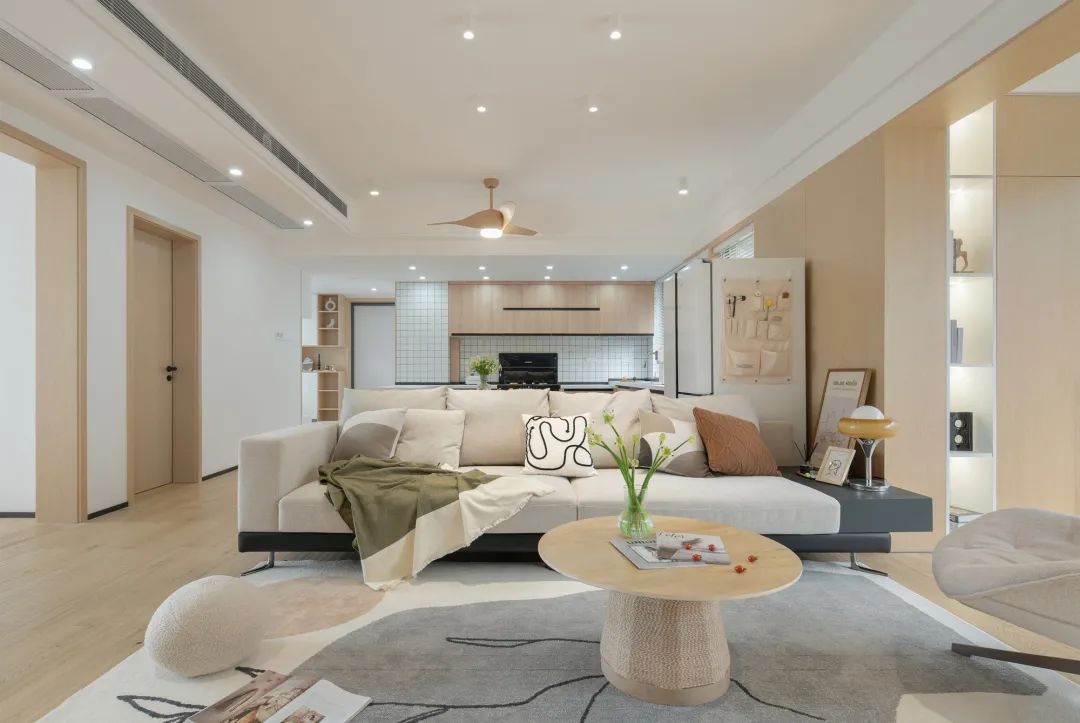 廈門新景國際城160㎡原木日式風，每1㎡都充滿自然的氣息