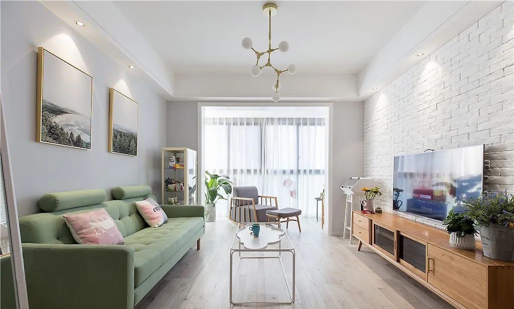 廈門(mén)建發(fā)天悅82㎡北歐風(fēng)小戶型，趕上了樣板間效果