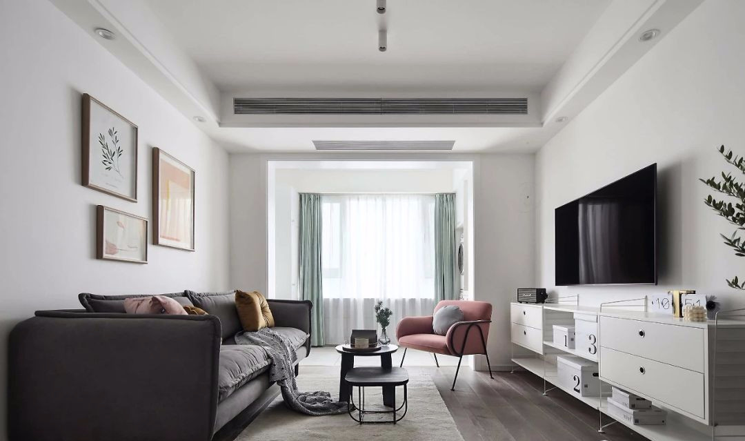 廈門中聯(lián)觀云溪91㎡舒適北歐，風格上讓空間變得溫柔