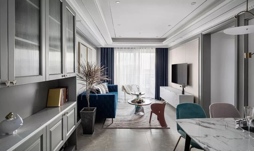 廈門(mén)怡富花園89㎡輕奢混搭風(fēng)裝修，簡(jiǎn)約中流露優(yōu)雅