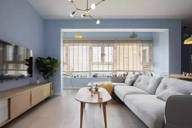 廈門建發(fā)天悅110㎡北歐風(fēng)，莫蘭迪配色，自然愜意