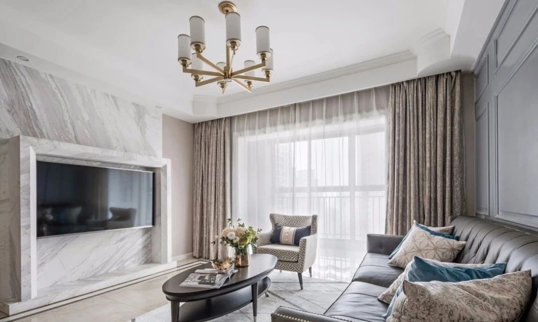 廈門中央公園城132㎡現(xiàn)代美式，優(yōu)雅而從容的品質(zhì)生活