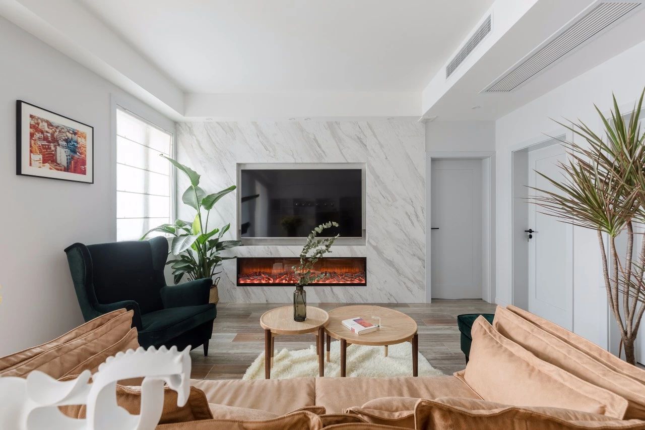 廈門(mén)建發(fā)天悅108㎡輕奢風(fēng)三居，自然隨性的質(zhì)感生活