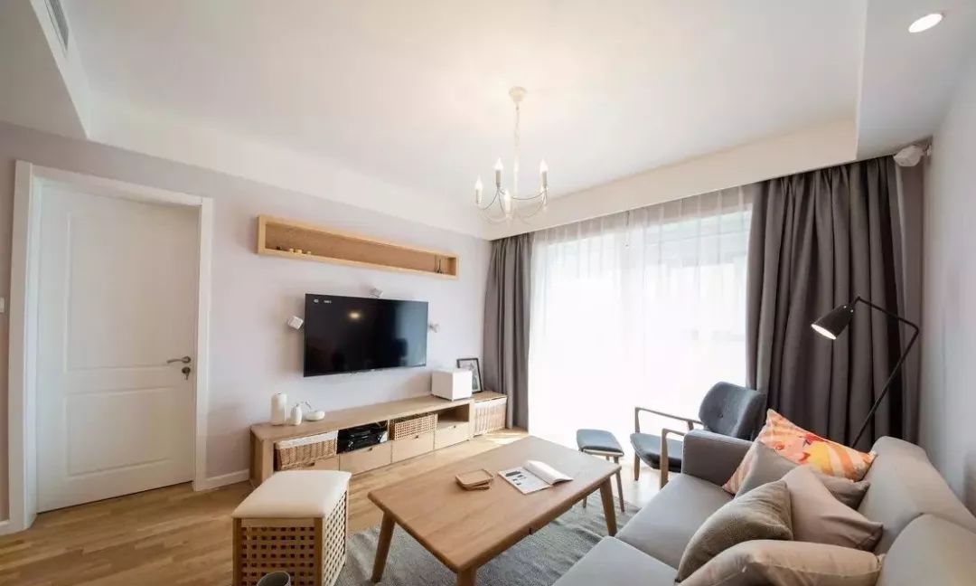 廈門中聯(lián)錦江御景95㎡簡約日式，原木風的誘惑