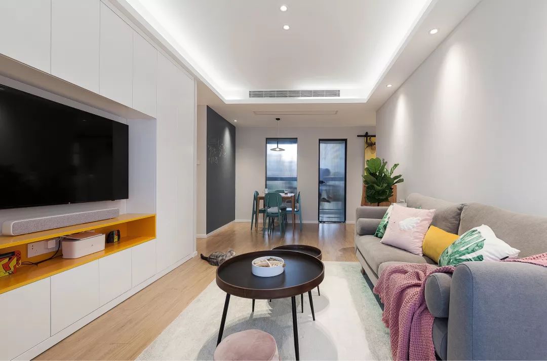 廈門(mén)國(guó)貿(mào)金沙灣76㎡北歐風(fēng)小三房，空間文藝精致