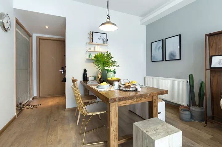 廈門恒禾七尚86㎡北歐風小戶型，用了20個平方收納