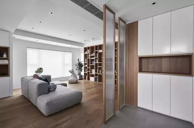 廈門融僑鉑樾府123㎡清新北歐，賦予空間自然樸實(shí)的氣息