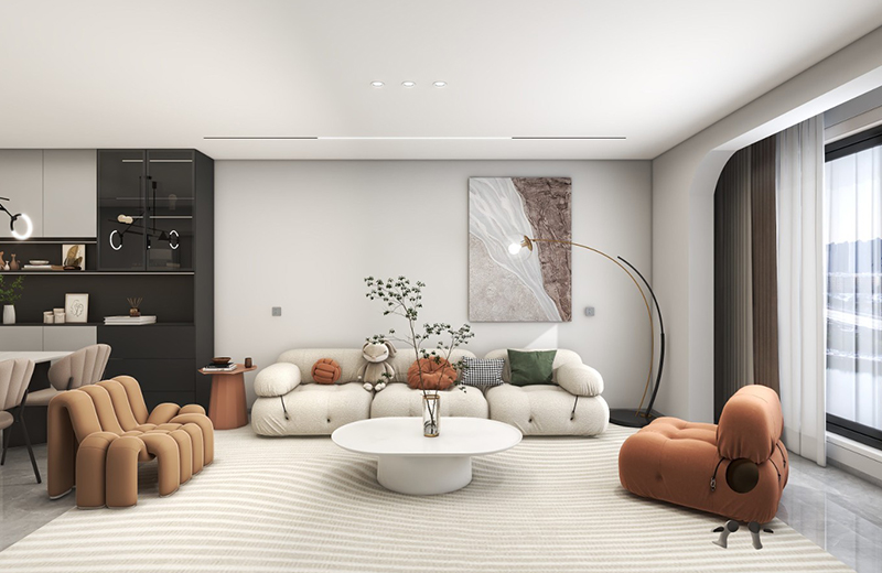 領(lǐng)秀御園 100㎡現(xiàn)代簡(jiǎn)約