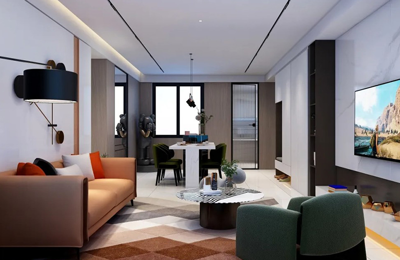 海投自貿城 126㎡現(xiàn)代簡約