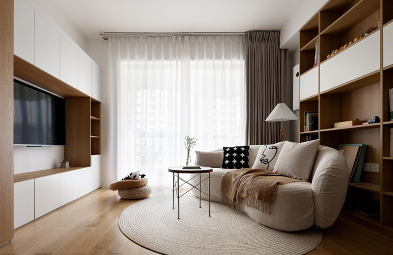 海投天湖城 102㎡現(xiàn)代風格