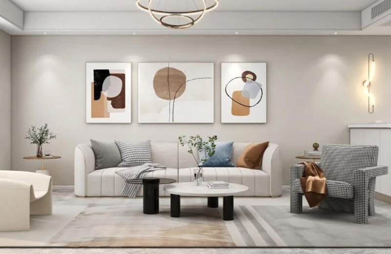 海投過云溪 128㎡現(xiàn)代簡(jiǎn)約