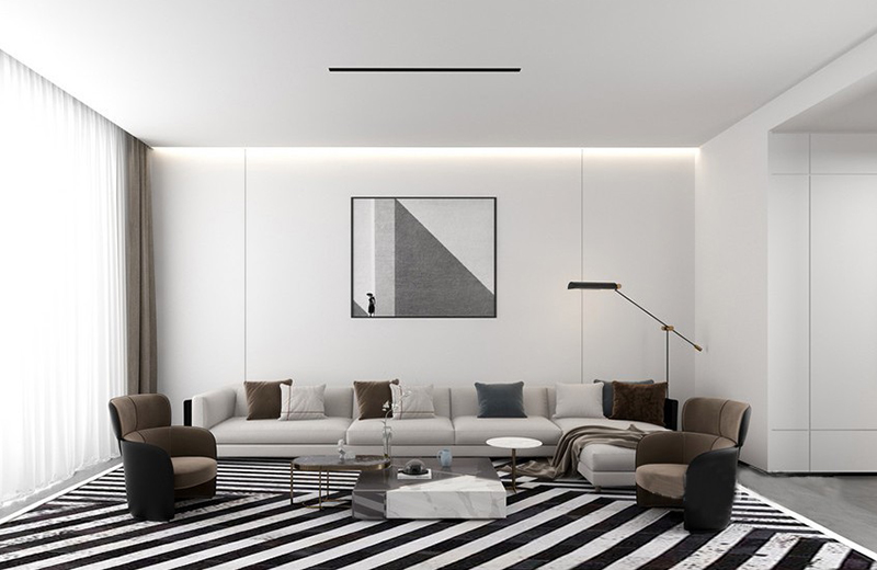 新景國(guó)際城 160㎡后現(xiàn)代