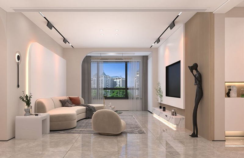 中駿天譽 120㎡輕奢風(fēng)格