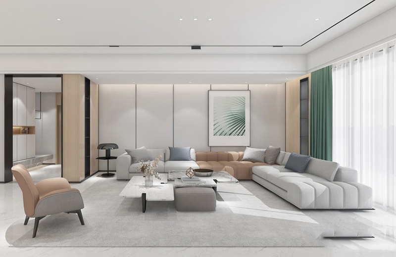 金都海尚國(guó)際 106㎡現(xiàn)代風(fēng)格