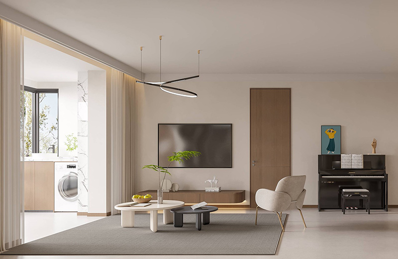 新景華府 140㎡現(xiàn)代簡(jiǎn)約