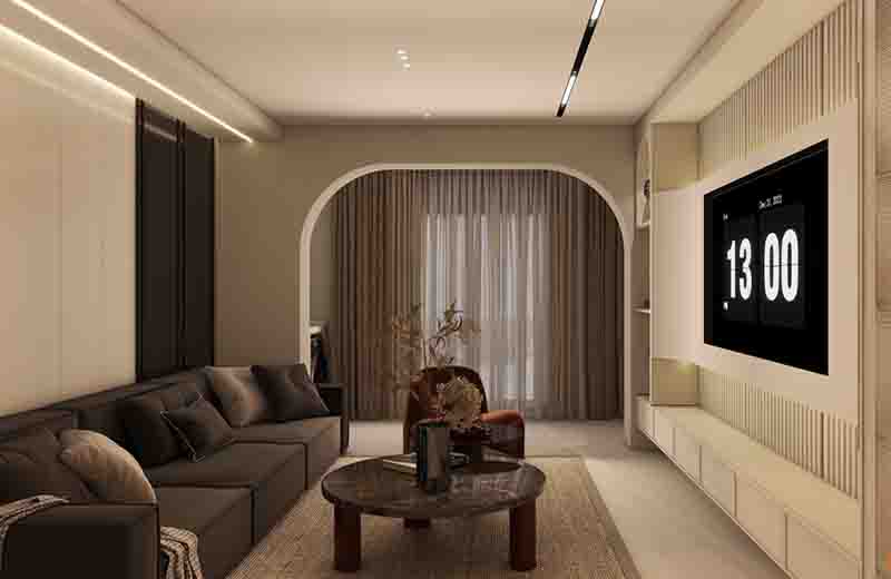 海投過云溪 128㎡極簡風(fēng)格