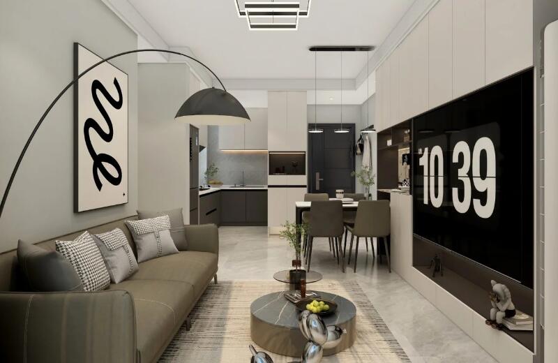 國貿(mào)商城 110㎡現(xiàn)代簡約