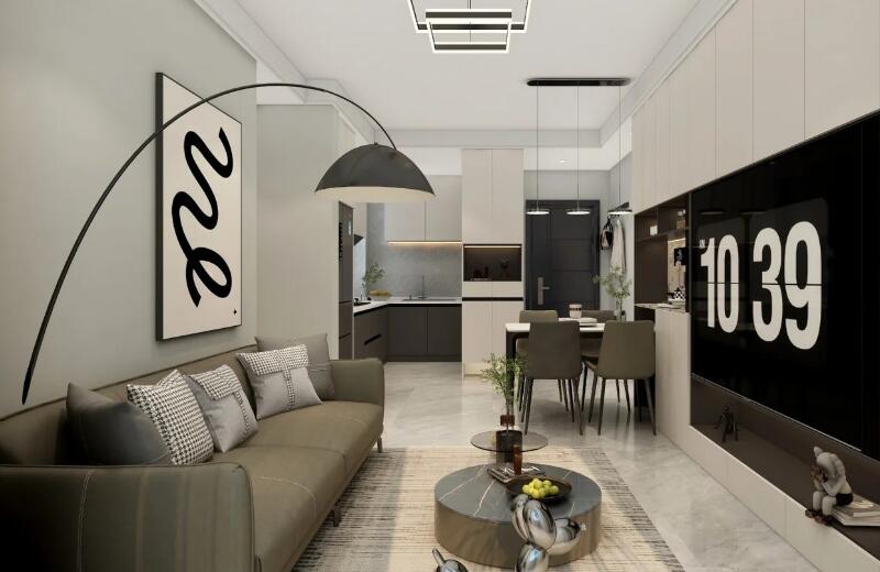 禹洲城上城 110㎡現(xiàn)代簡(jiǎn)約