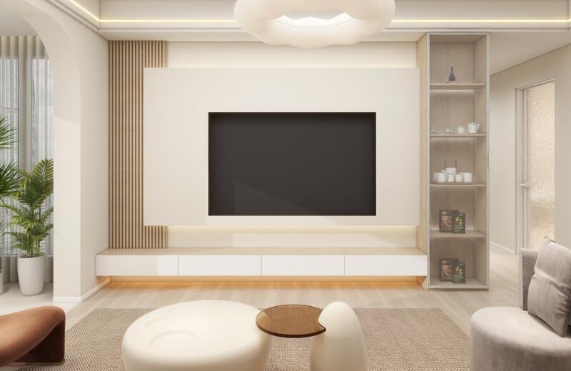 嘉盛豪園 115㎡奶油風格