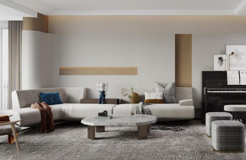 領(lǐng)翔國(guó)際 210㎡現(xiàn)代簡(jiǎn)約