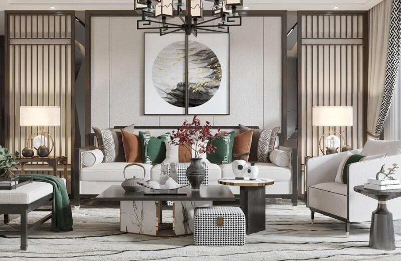 領(lǐng)翔國(guó)際 210㎡新中式