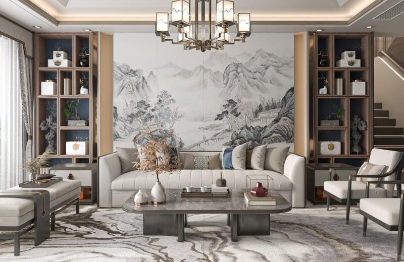 古龍山語(yǔ)聽(tīng)溪 350㎡新中式