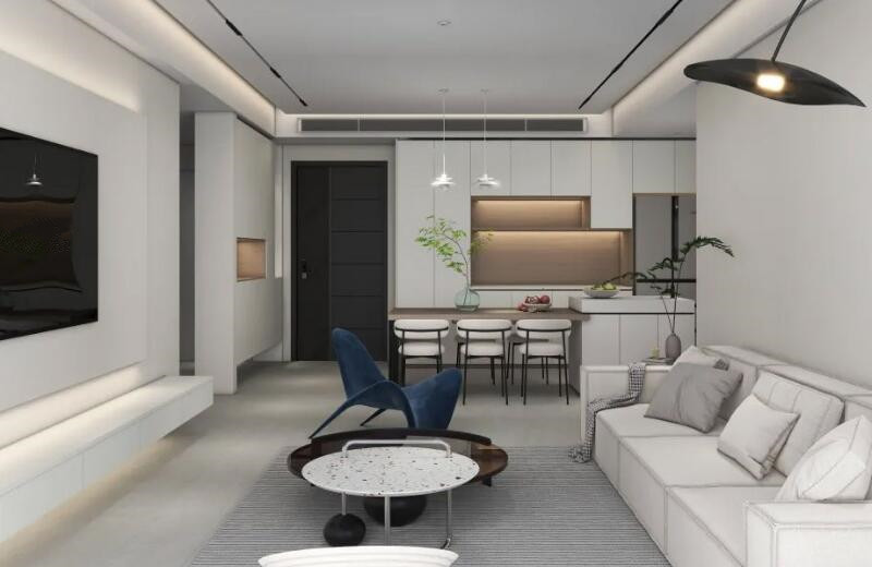 領(lǐng)秀御園 100㎡現(xiàn)代風(fēng)格