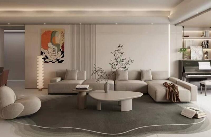 新景國(guó)際外灘 140㎡現(xiàn)代奶油