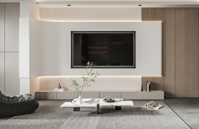 新景華府 140㎡極簡(jiǎn)風(fēng)格