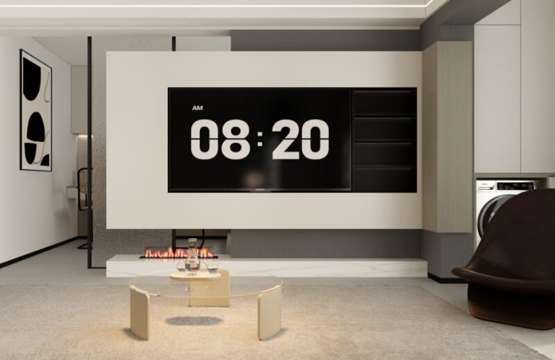 國(guó)貿(mào)商城 110㎡現(xiàn)代極簡(jiǎn)